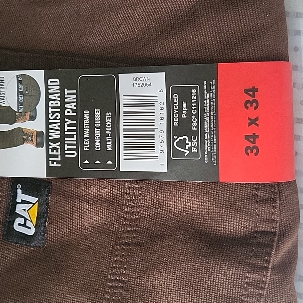 CAT MEN'S UTILITY PANT - Picture 4 of 5